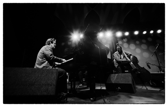 Chip Crawford & Aaron James with Gregory Porter @ Cheltenham Jazz Festival 2014 L1011879